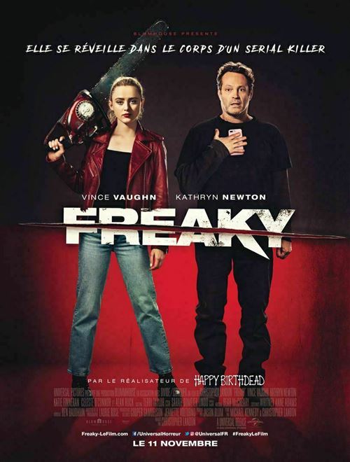 Affiche de Cinéma Originale - Freaky - 2021 - Kathryn Newton - 40x60cm