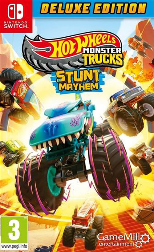 Hot Wheels Monster Trucks Deluxe - Switch