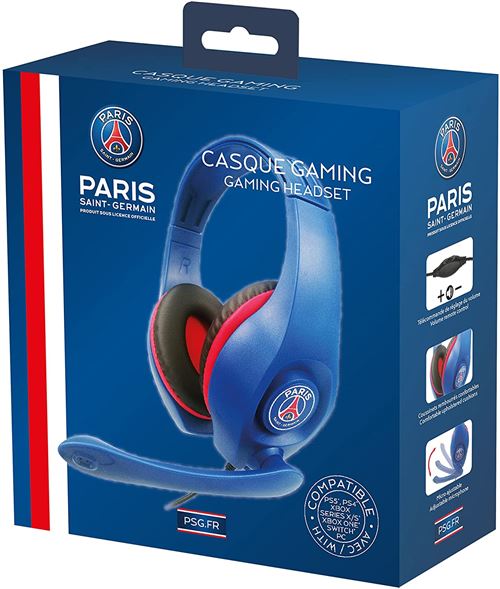 Casque Audio Filaire PSG Paris Saint Germain 