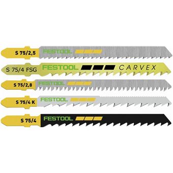 Jeu de lames de scie sauteuse STS-Sort/25 W - 25 pièces - FESTOOL - 204275 - 1