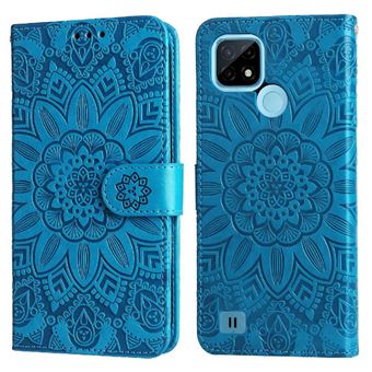Étui Portefeuille En Cuir PU Pour Realme Note 70T – Protection RFID, Fentes Cartes, Support – Noir