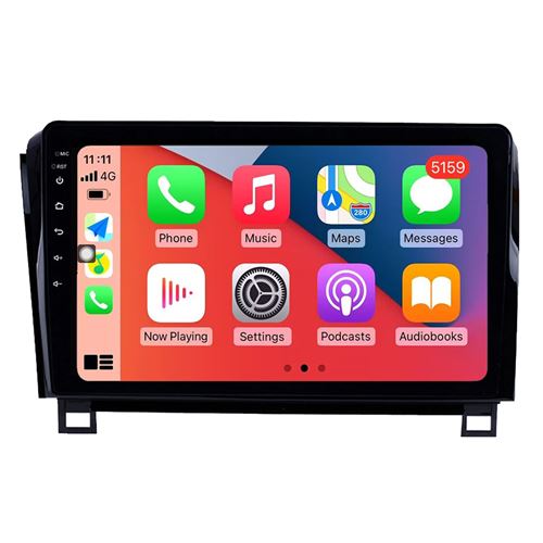 Autoradio Multimédia RoverOne CarPlay Android Auto GPS pour Toyota Tundra 2007-2013 Sequoia 2008-2018