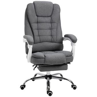 Fauteuil de bureau Songmics Fauteuil de Bureau OBN22BK Réglable en