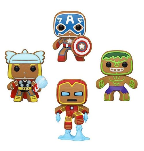 Non Communiqué Figurine Funko Pop! - Marvel Holiday - Gingerbread 4Pk