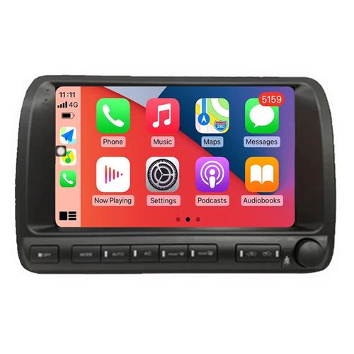 Autoradio RoverOne GPS Bluetooth CarPlay Android Auto 2Go RAM 32Go ROM pour Toyota Crown Majesta 3 S170 1999 - 2004