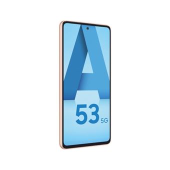 Smartphone Samsung Galaxy A53 6.5" Double SIM 5G 128 Go Pêche