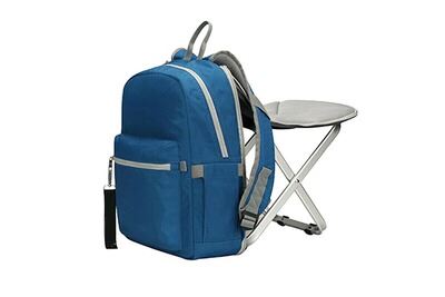 Tabouret De Camping Pliable Avec Sac De Transport - Léger, Vert, Capacité 200 Lbs