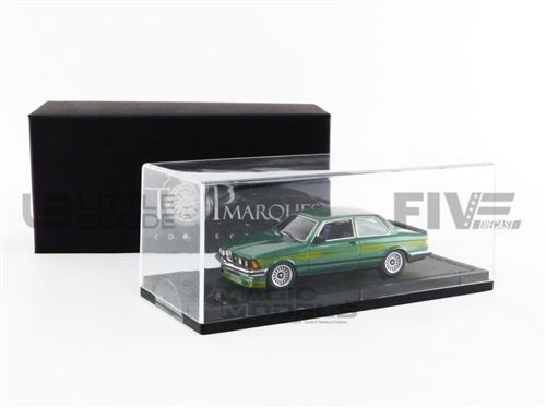 Voiture Miniature de Collection TOP MARQUES COLLECTIBLES 1-43 - BMW 323 Alpina - 1983 - Olive / Gold Stripes - TM43-05E