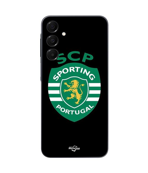 Coque Pour Samsung Galaxy A16 SCP SPORTING PORTUGAL FOND NOIR Maniacase
