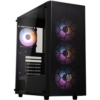 Boîtier Pc - Bitfenix - Hades Frgb (Noir) - Moyen Tour - Format E-Atx - Sans Alimentation - 1