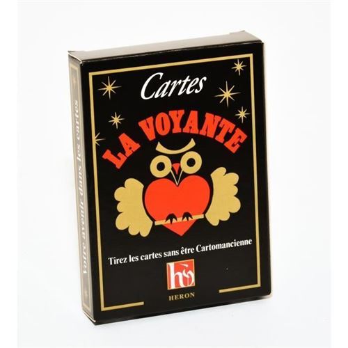 France cartes - LA VOYANTE - JEU DE 33 CARTES - FORMAT AMERICAIN