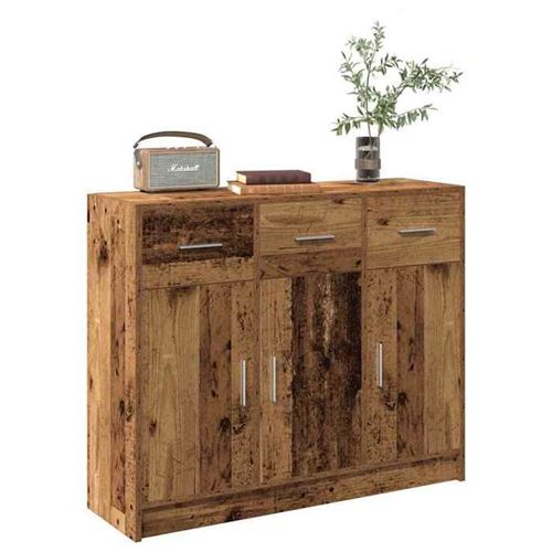 vidaXL - Buffet - Rangement Salon Cuisine - Bois - 91x28x75 cm - Image 3