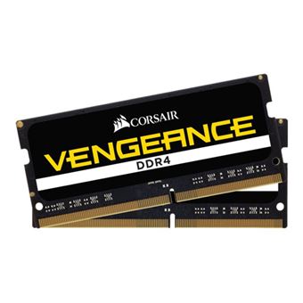 CORSAIR Vengeance - DDR4 - kit - 32 Go: 2 x 16 Go - SO DIMM 260 broches - 2400 MHz / PC4-19200 - CL16 - 1.2 V - mémoire sans tampon - non ECC - 1