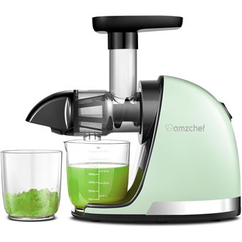 Centrifugeuse Fruits Extracteur De Jus Slow Charmline 250W - Goulotte Large 130mm | Sans BPA Facile à Nettoyer Presse à Froid Santé