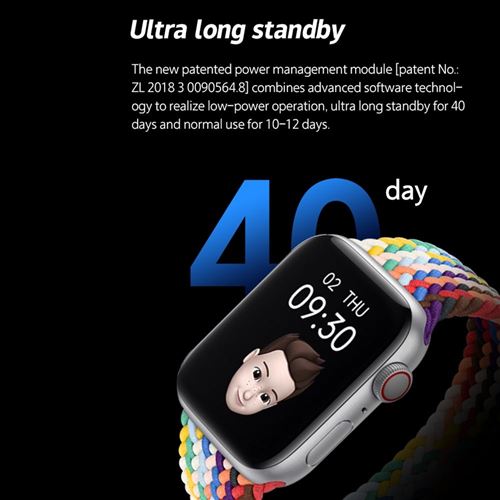 Yonis Montre Connectée Avec Appels Bluetooth - 1,9? - Image 3