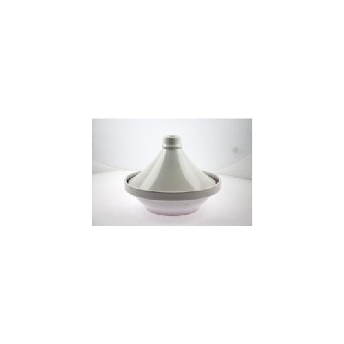 Cosy & Trendy 9300084 Tajine en Gres-D 28 CM - Blanc
