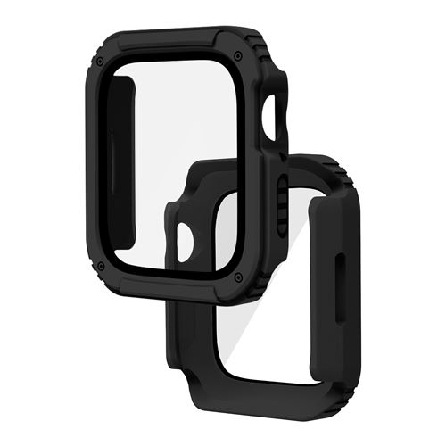 Protection Int&eacute;grale Verre Tremp&eacute; Apple Watch Series 8 / 7 41mm Noir