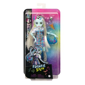 Mattel - Monster High 2022 Day Out - MTHKY73 - Poupée articulée 25cm - Personnage Frankie Stein - 1