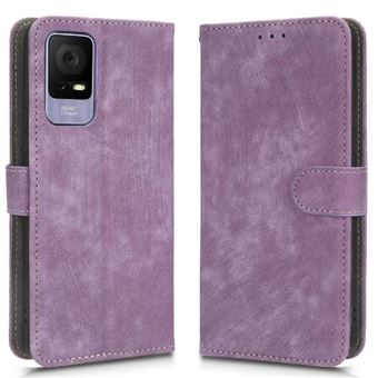 Coque pour TCL 408/T506D Etui en Cuir PU Couverture De Fentes Pour Cartes Blocage RFID Portefeuille Flip Folio Fermeture Magnétique ZURSANA Violet - 1