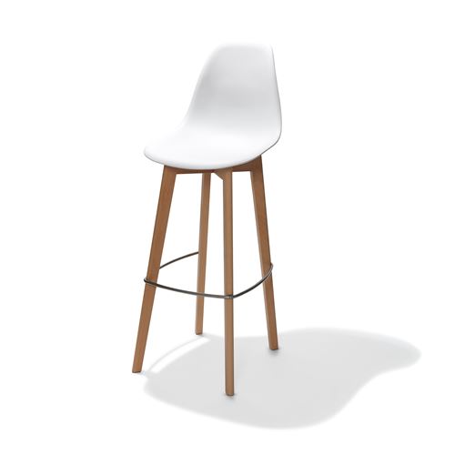 VEBA Tabouret de Bar Keeve - Blanc