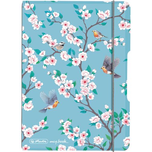herlitz Carnet de notes my.book flex Ladylike 'Birds', A6