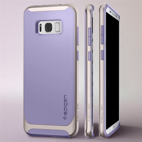 Coque Galaxy S8 Spigen Neo Hybrid lilas