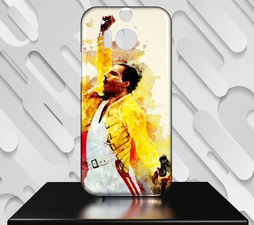 Coque Design HTC ONE M8 QUEEN - FREDDIE MERCURY - Réf 06