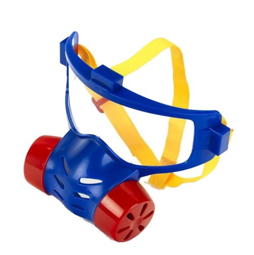 Klein Blauw Masque À Gaz De Pompier