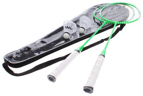 Happy People set de badminton 65 cm vert 5 pièces