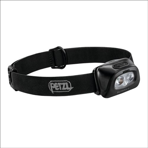Petzl Tactikka + Noir E089EA00 - Lampe Frontale Polyvalente 350 Lumens