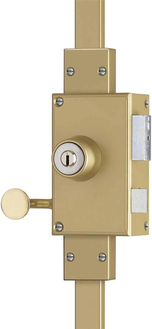 Jpm Sas Noir Serrure 3 Points Vega Vertical Tirage Cylindre De 45Mm Droite - Jpm - 510000-18-1A - Image 1