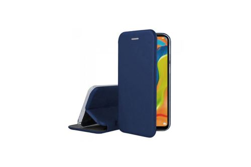 IBROZ Etui Folio Cover en Cuir bleu pour Huawei P30 Lite