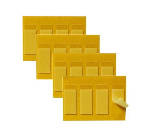 Lot de 3x4 adhésifs repositionnables
