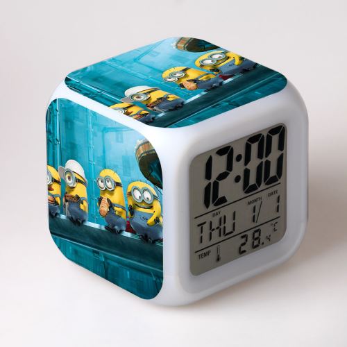 Stack Multicolore Réveil Enfant Led Multifonctionnel Coloré - Minions #33 - Image 1