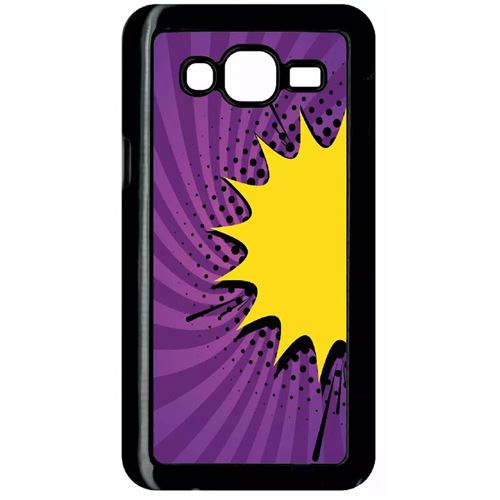 Coque Samsung Galaxy J5 (2015) Fond Comics Mauve