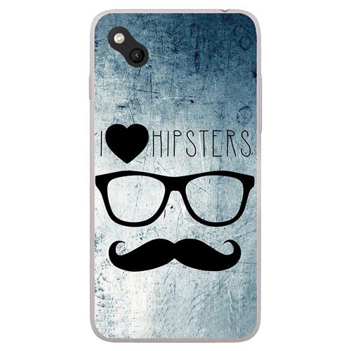 Coque en silicone Wiko Sunny - I Love Hipster