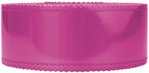 Ruban charlotte dentelle fuchsia