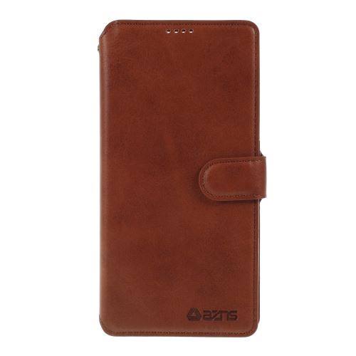Etui en PU marron pour votre Samsung Galaxy A80/A90