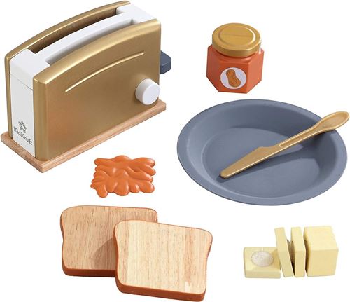 KidKraft Ensemble de grille-pain 11 pcs Modern Metallics