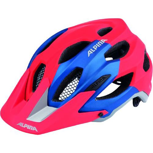 Casque Alpina Carapax Enduro Rouge/Bleu 57-62cm
