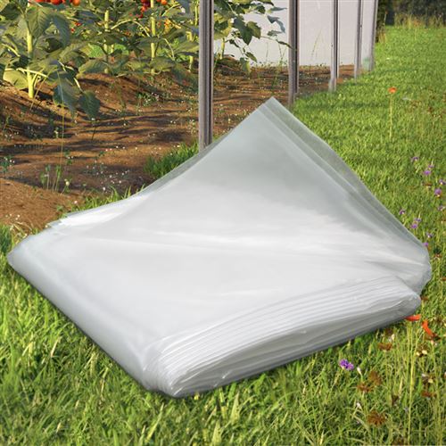 Bâche de rechange pour serre horticole 6m2 PVC 200gr/m²