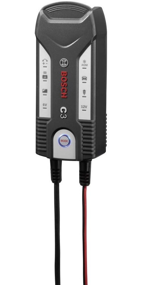 Bosch Chargeur de batterie C3 6/12 Volt 1.2-120 Ah 4 Amps noir - Chargeurs  batteries et socles - Achat & prix