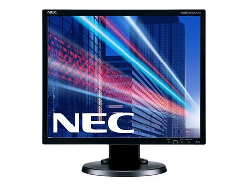 NEC MultiSync EA193Mi - LED-monitor - 19 - 1280 x 1024 - IPS - 250 cd/m² - 1000:1 - 6 ms - DVI, VGA, DisplayPort - luidsprekers - zwart