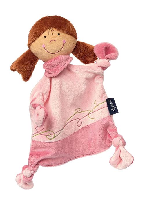 sigikid, Fille, Doudou Chiffon, Blue Collection, Rose, 42227