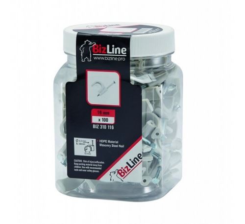 Boite de 50 attaches pontet 25mm