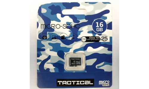 Tactical Micro-SD 16 Go classe 10