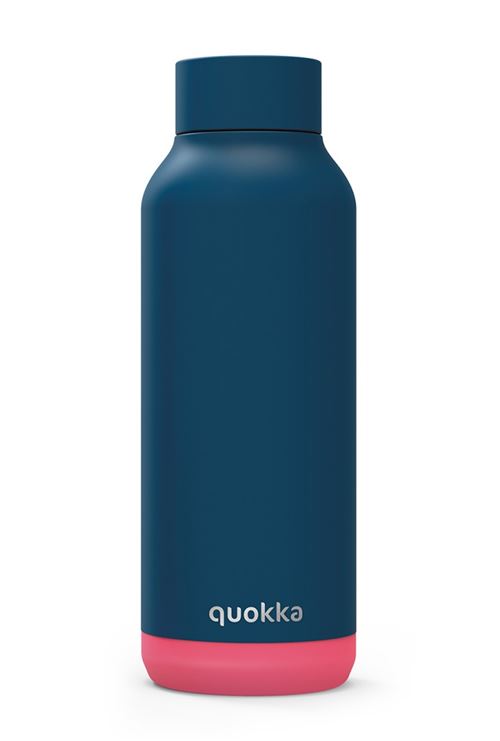 Quokka gourde en acier inoxydable SolidPink Vibe 510 ml bleu foncé
