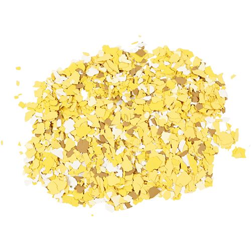 Creotime Terrazzo flocons jaune 90gr