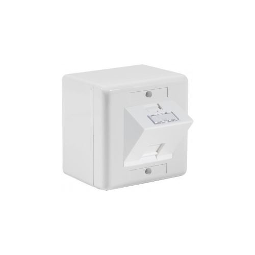 Dexlan boitier mural incliné 30° 1 RJ45 stp CAT6A