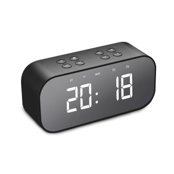 Alarme Horloge numérique Bluetooth 5.0 haut parleur stéréo Alarme Horloge numérique Bluetooth 5.0 haut parleur stéréo